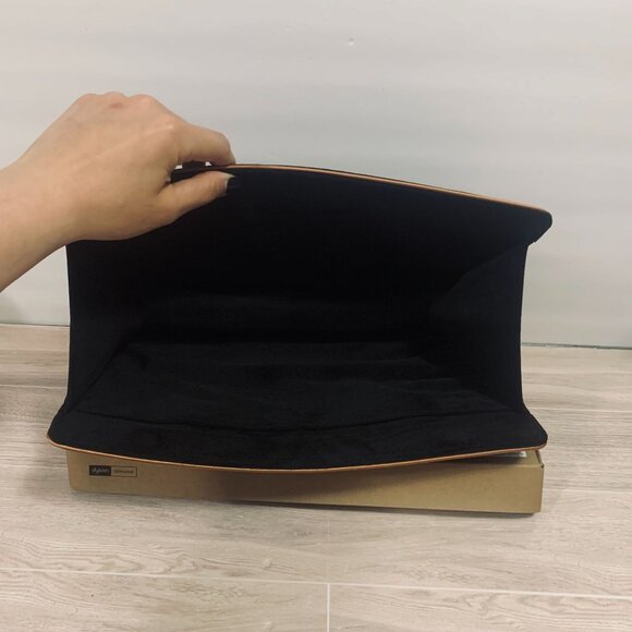 Dyson Storage Bag For Hair Dryer Airwrap Velvet Black/Copper Magnetic Closure - Picture 10 of 15
